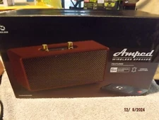 Brown Amped Wireless Speaker--Brand New