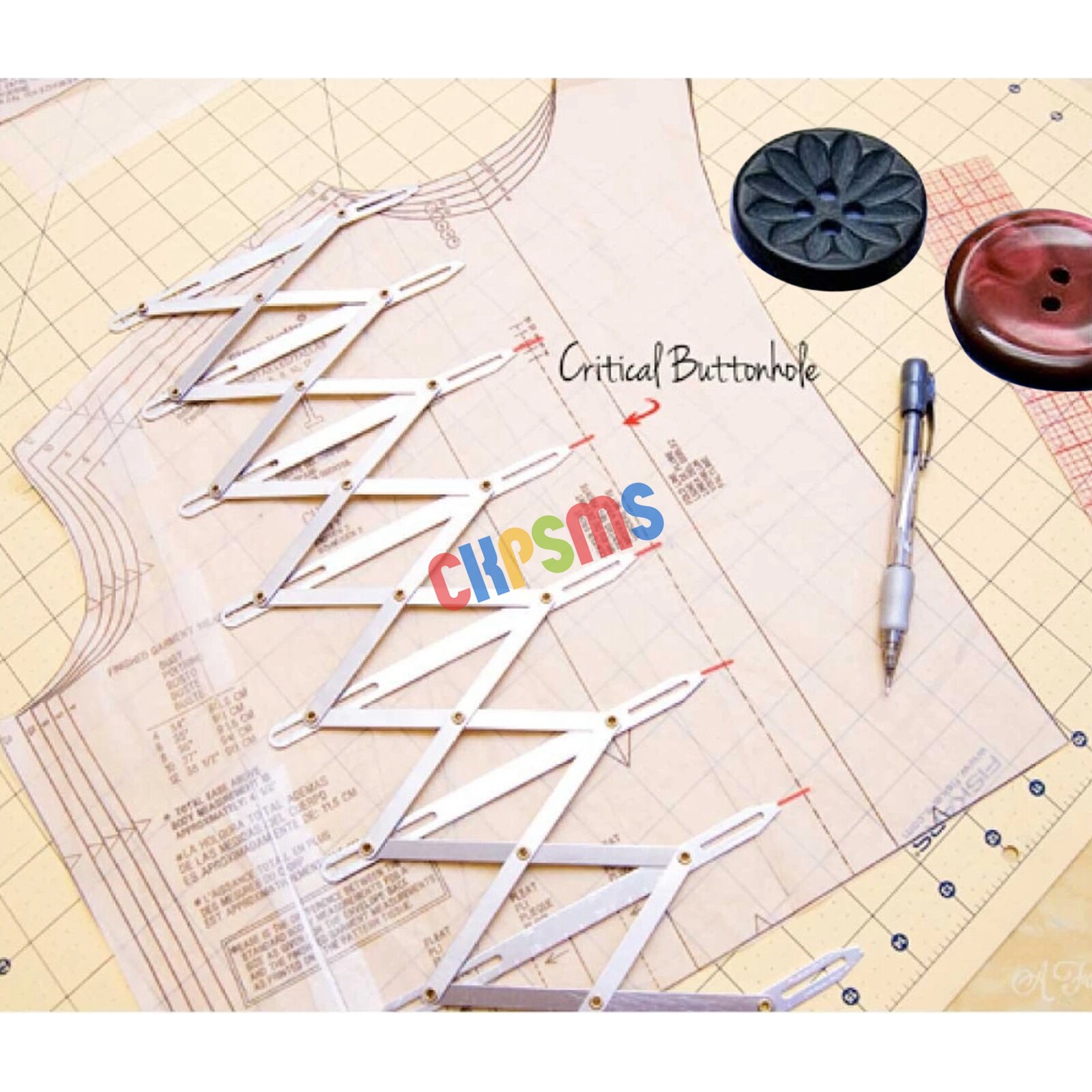 Measures multiple equal distances gauge Use for fast accurate spacing