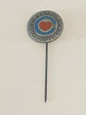 Vintage Stick Pin- “Centrum  Dziecka Zdrowia “