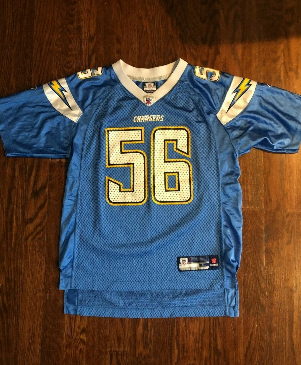 Reebok NFL San Diego Chargers Shawne MERRIMAN 56 Football Jersey
