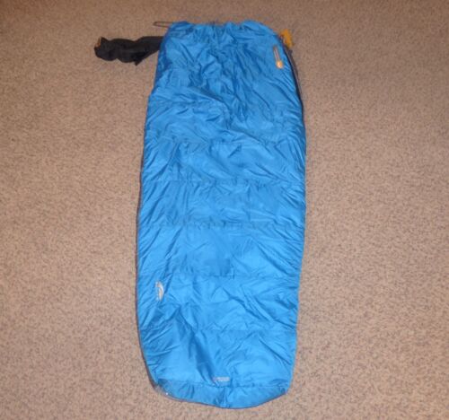 GoLite RS 3-Season Vario 25° LHZ Sleeping Bag Blue Size Regular (32"x72") NEW!