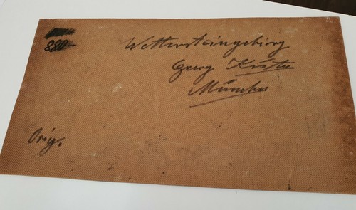"Georg Kiste, Múnich ""Wettersteingbergge"" cuadro al óleo - Imagen 4 de 4