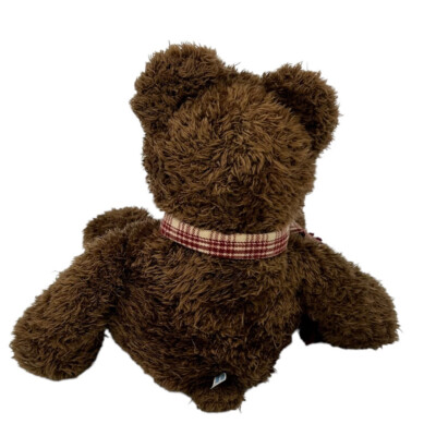 Gund Shaggy Pot Belly Brown Teddy Bear Plush Heads & Tails Stuffed