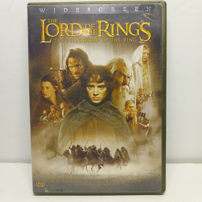 The Lord Of The Rings (DVD) Fellowship Of The Ring Widescreen