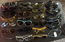 8x8 Box Full Of SUNGLASSES 24+ Sunglasses Some New All Styles Sizes