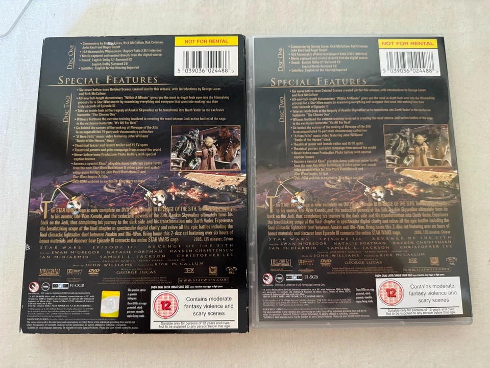 Star Wars - Revenge of the Sith 2 DVD Region:2 - Image 3 of 4