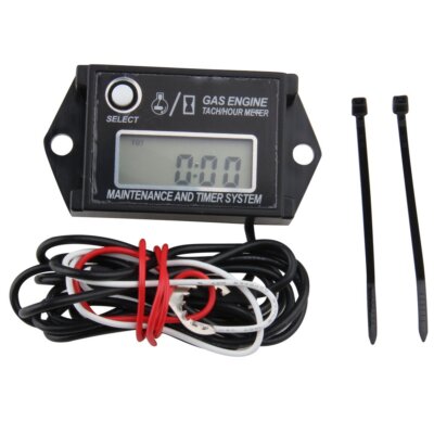 2 In Tachometer Tiny Tach Digital Hour Meter & Tachometer – Fits - Foto 10