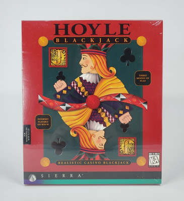 Sierra Hoyle Blackjack Classic Games PC CD-ROM  1997 Three Modes Of Play NEW