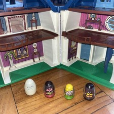 Vintage Weebles Haunted House with Witches Hat, Glow in the dark ghost and more.