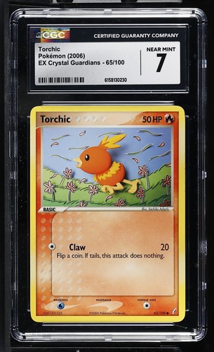 Torchic graded CGC 7 for sale on eBay