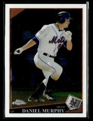 2009 Topps Chrome #55 Daniel Murphy Rookie Card New York Mets | eBay