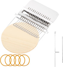 Knit Patch Kit - Patchmaker 2.0 Kit, Mini Darning Loom, Sewing Craft Supplies, K
