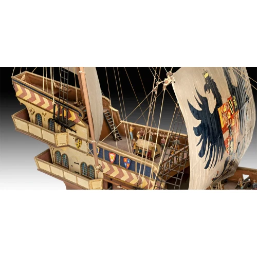 SPANISH GALLEON KIT 1:96 Revell Kit Navi Modellino Nuovo - Immagine 3 di 4
