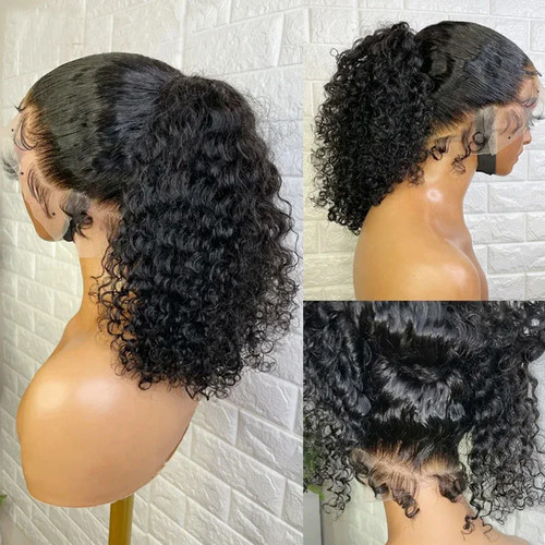 Wear And Go Best Water Wave 13x4 HD Lace Frontal Wig Wet Glueless Deep Water - Picture 8 of 13