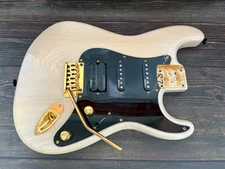 90s Charvel CST-060-SSH Body Ash See-Through White Stratocaster Made in Japan