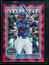 2025 PANINI STARS & STRIPES DYLAN MINNATEE RED LIGHTNING SP  /30 FREE Shipping