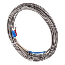 K Type Thermocouple Temperature Sensor 6mm 10ft Wire 0 to 600 C Stainless Steel