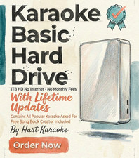Karaoke Collection Hard Drive Player - 1TB 150K Selections - Lifetime Updates