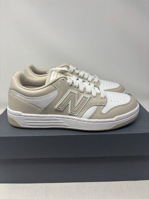 New Balance 480 BB480LBB Sneakers White Cream Lifestyle Shoes Women's Size