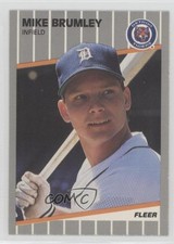 1989 Fleer Update Mike Brumley #U-30 l7y