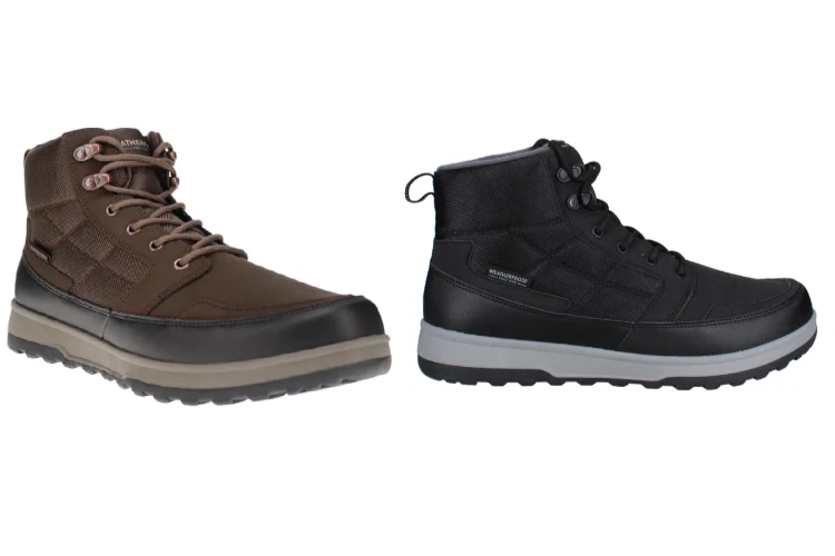 NEW! Weatherproof Men's Jenkins Sneakerboots BLACK OR BROWN CHOOSE SIZE 10