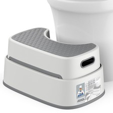 MR.SIGA Toilet Stool Squat Adult, Bathroom Stool Heavy Duty, Anti Slip Toilet...
