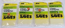 4 Arden Pack of Scouring Pads for Home & Kitchen Scour Scrub Cleaning 8 Pcs 
