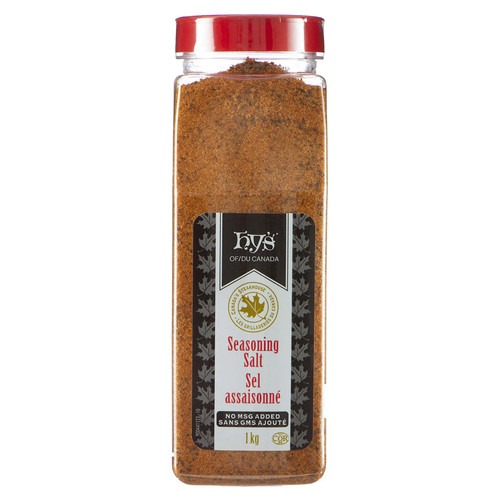 Hy's Seasoned Salt, No Msg, 1kg/2.2 lbs., (2 Pack) {Imported from Canada} - Picture 3 of 5