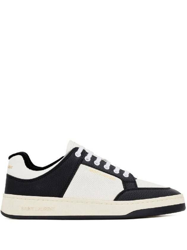 Sneakers basse Saint Laurent in pelle granulata SL61 713600 AAAWR 9063 133033060
