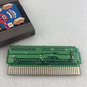 Clu Clu Land NES Nintendo 1985 5 Screw Cartridge Tested Working Black Box