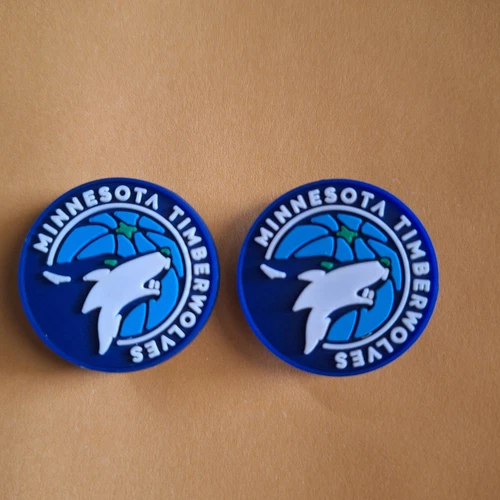 NEW MINNESOTA TIMBERWOLVES  3D NBA Shoe Charms BASKETBALL Compatible With Crocs 