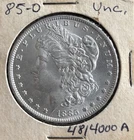 1885 o Morgan Silver Dollar, Uncirculated Beautiful Coin