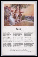 Cartolina Arte / A. Broch - L'orologio