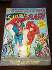 DC Comics SUPERMAN VS. THE FLASH C-48 Treasury Edition Oversized 1976 Vintage