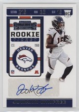 2019 Panini Contenders Rookie Ticket Juwann Winfree #215 Auto 07i7