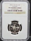 2003 S Silver Proof State Quarter 5 Coin Set NGC PF70 Ultra Cameo — photo 10