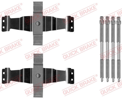 ZubehöRkit, Scheibenbremsbelag Quick Brake 109-1886 FüR BMW Mini-image