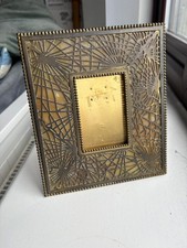Antique Tiffany Studios Pine Needle Pattern photo frame 