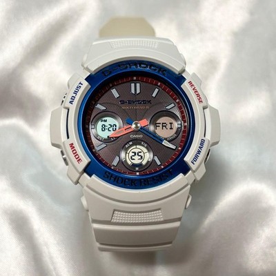 Casio G Shock AWG M100TR 7AJF Solar Timepiece Watch Mens Unisex | eBay