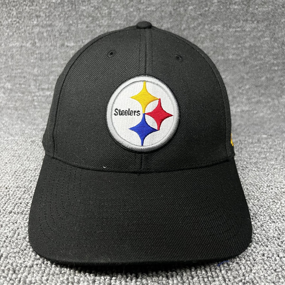 Pittsburgh Steelers '47 Brand MVP Snapback Hat Black Curved Brim Gray Underbrim