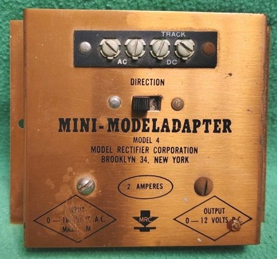 VTG HO Mini Model Adapter by MRC (Model Rectifier Corp) Untested 