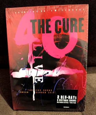 BLU RAYS DVD - THE CURE - 40 Live (Curætion-25 + Anniversary) - SEALED BOX