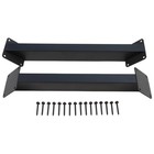 Sturdy 45 Degree Angle Support Brackets for Outdoor DIY Projects 2 Pack