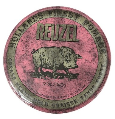 Reuzel Pink Grease Heavy Hold Pomade 12 oz