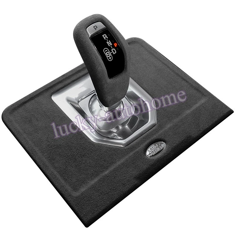 Cubierta de panel de perilla de cambio de marchas Alcantara para Range Rover Evoque L 2021 2022 Foto 4 de 4