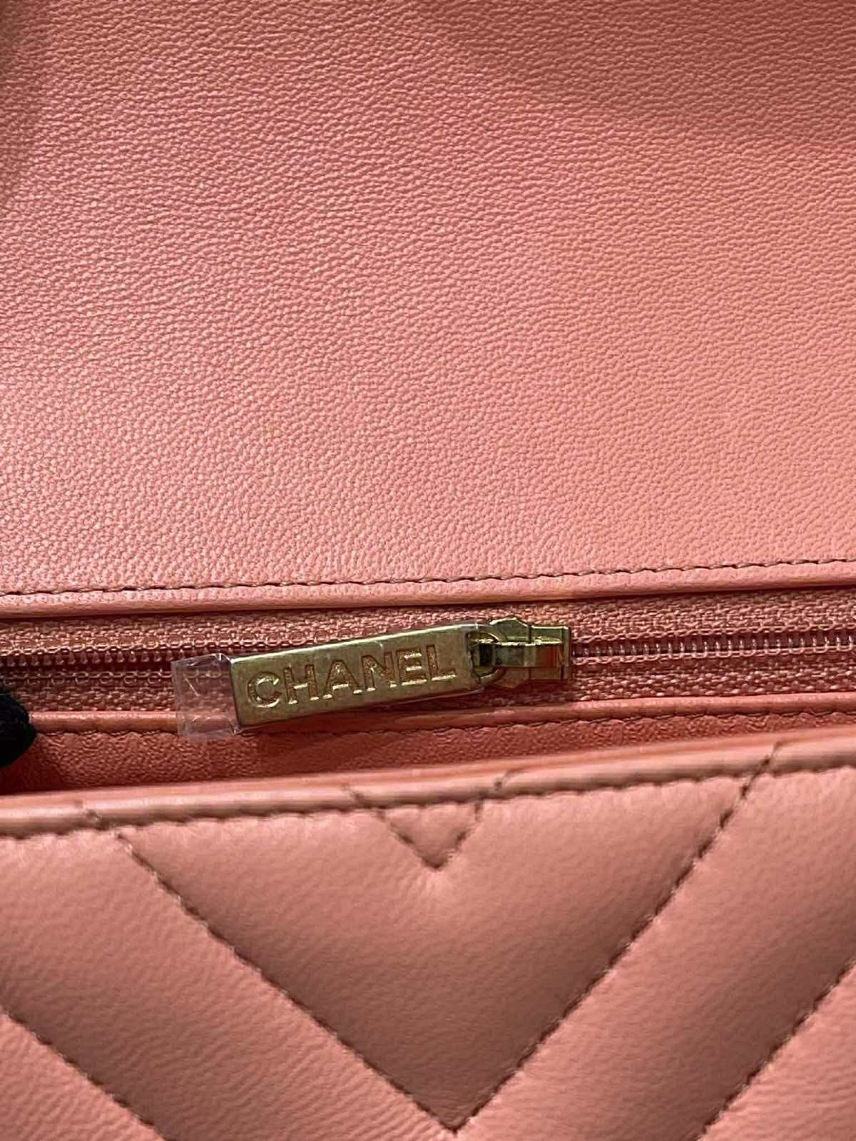 CHANEL Rectangular Mini Flap – Chevron Quilted Pi… - image 20