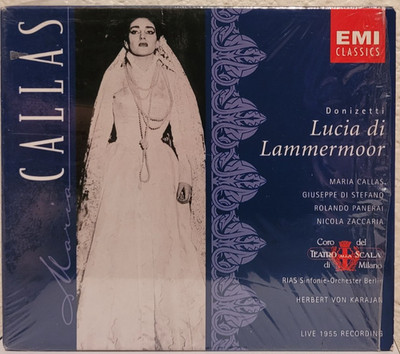 CALLAS Donizetti: Lucia Di Lammermoor (CD, 1997, 2 Discs W/121 Page Booklet)