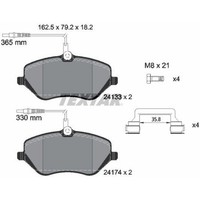 Textar 2413301 Bremsbelagsatz FüR Peugeot Citroen 407 607 C5 C6 9D 9U 6D 6E 6C