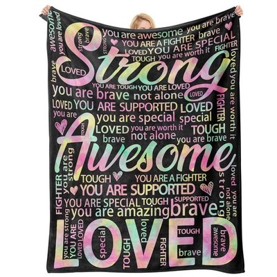 Get Well Soon Blanket   Super Soft Hug Throw for Post Surgery Recovery, Cance...