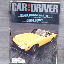 Car And Driver Magazine Feb 1973 Mazda Wankel Jensen-healey Opel Gt Ziff-davis